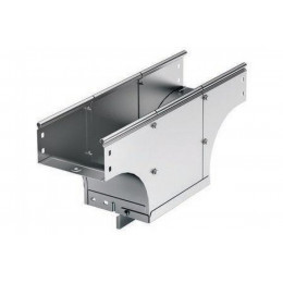 Ответвитель для лотка Т-образ. верт. универс. TDS осн. 500 H50 в комплекте с крепеж. эл. гор. оцинк DKC 37587KHDZ
