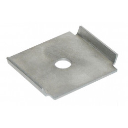 Площадка фиксаторная CR INOX нерж. сталь IEK CLW10-CR-INOX